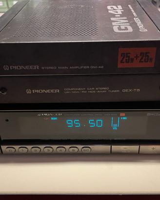 Autoradio Pioner KEX500 + GM42 amplificatore