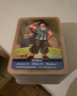 100 Lamincards di Dragon Ball Z (Tutte Singole)