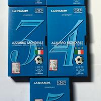 Azzurro mondiale - serie completa - 5vhs la stampa