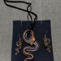 parure in vetro di Murano