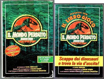 2 Libri de Il Mondo Perduto - Jurassic Park (1998)