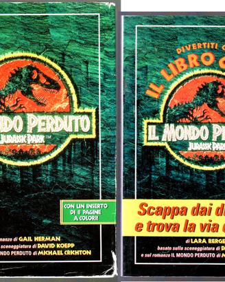 2 Libri de Il Mondo Perduto - Jurassic Park (1998)