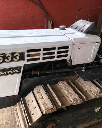 trattore Lamborghini c533 +attrezzi 