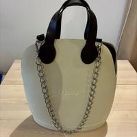 Borsa O bag originale crema con sacca interna