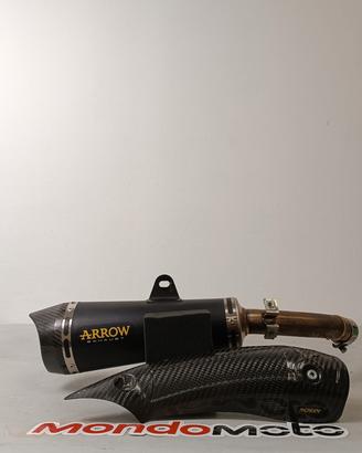 SCARICO OMOLOGATO ARROW KAWASAKI NINJA E Z 125 202