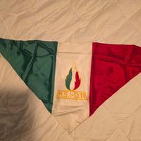 Foulard fazzoletto destra italiana anni 70 Italia