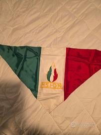 Foulard fazzoletto destra italiana anni 70 Italia