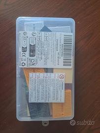 Kit 12 mini breadboard 170 punti per Arduino