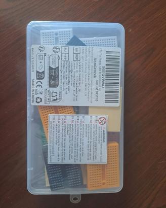 Kit 12 mini breadboard 170 punti per Arduino