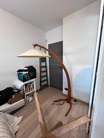 Lampada da terra design ad arco vintage del 900’