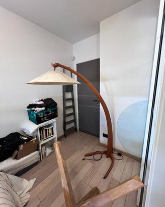 Lampada da terra design ad arco vintage del 900’