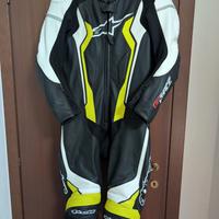 Tuta moto pelle intera AlpinestarsGP FORCE