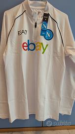 maglia Napoli allenamento Felpa Armani Nuova Xl