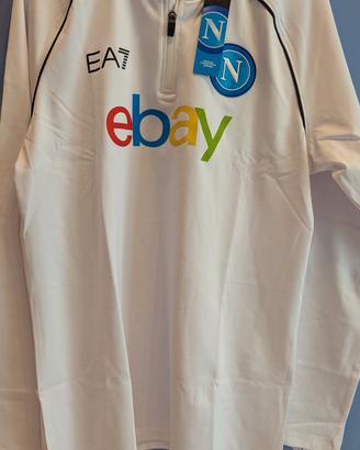 maglia Napoli allenamento Felpa Armani Nuova Xl