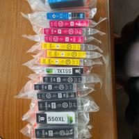 catucce stampante canon PGI 550  CLI 551