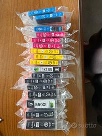 catucce stampante canon PGI 550  CLI 551