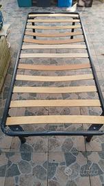 1 RETE CON DOGHE IN LEGNO