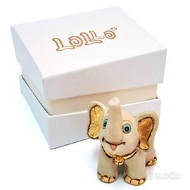 10 SCATOLE ELEFANTINO *LOLLO_PORCELLANA DECORATA