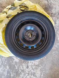 cerchio in ferro con gomma 205/55 r16