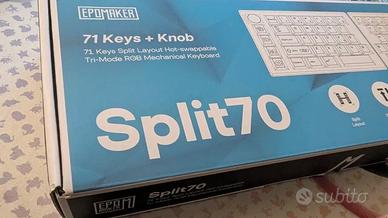 Tastiera meccanica split 70 epomaker