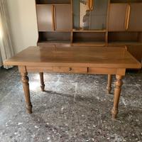 Tavolo in legno massiccio tulipier