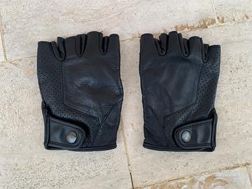 Guanti moto custom in pelle