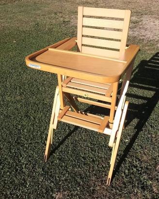 Seggiolone foppa perdretti in legno