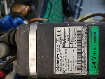 Webasto 24 volt per acqua calda