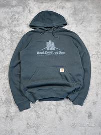 Carhartt felpa uomo S vintage grigia 