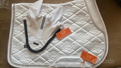 Sottosella bianco e cuffietta