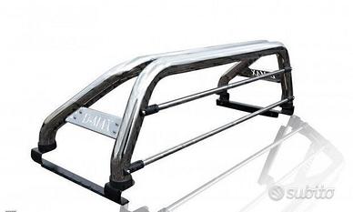 Isuzu D-Max Roll bar inox con protezione cabina