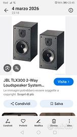 Technics amplificatore + lettore cd + casse jbl