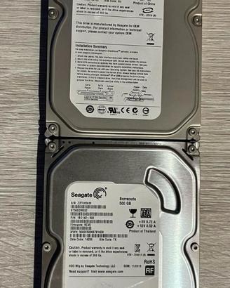 Hard Disk Interni 3.5" SATA Seagate Barracuda