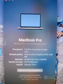 Macbook pro 2017