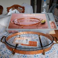 Pirofila vetro con supporto