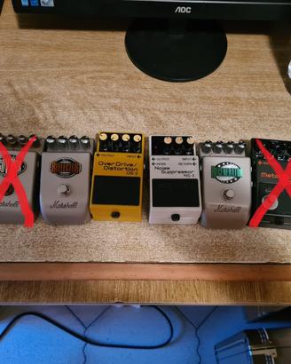 Pedalini per Chitarra Boss Marshall Morley