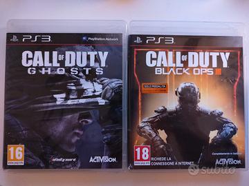 Call of Duty Ghost + Black Ops 3 PS3