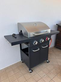 Bbq barbecue a gas 3 fuochi
