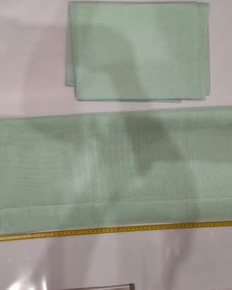 tenda verde acqua 230x73 cm sintetica