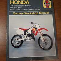 Libro manuale officina Honda CR 