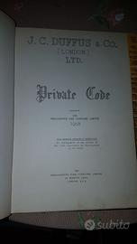 J.C. Duffus & CO. (London) Ltd. Private Code 