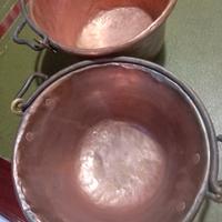 2 pentole grande. Ramo. vintage, anni 50