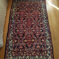 Tappeto orientale vintage fatto a mano