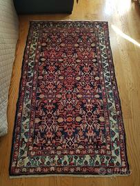 Tappeto orientale vintage fatto a mano