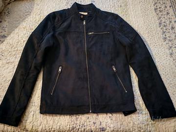 Giubbotto JACK JONES originale, ecopelle primavera