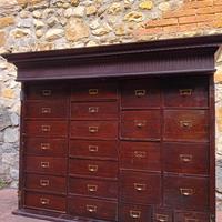 Schedario di fine ottocento