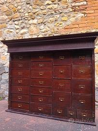 Schedario di fine ottocento