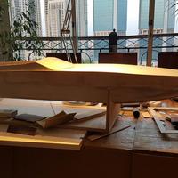 Motoscafo da costruire in legno tipo Apache 110cm