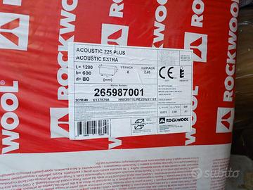 Pannello lana di roccia Rockwool 225 Acoustic Plus