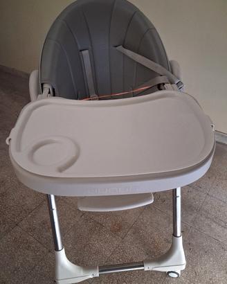Sediolone pappa per bimbi regolabile e girevole